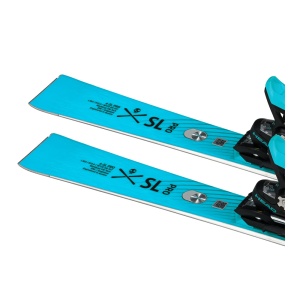 Schiuri Head Worldcup Rebels e-SL Pro Blue/White + legaturi Freeflex 14 Gw W24 - Img 3