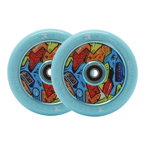 Set 2 roti Root Air Kota 110mm Blue