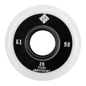 Set 4 roti agresive USD Team 61mm/90A Black/White
