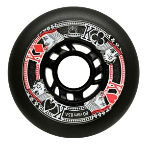 Set 4 Roti FR Street Kings Black 80mm/85a