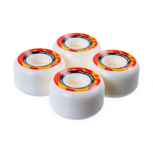 Set 4 roti skateboard Enuff Conical 54mm White/Orange - Img 3