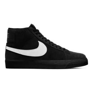 Shoes Nike Sb Blazer Mid Black/Black/Black/White - Img 3