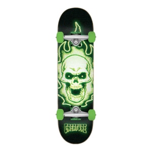 Skateboard Creature Bonehead Glitch XL Green/Black 8.51inch