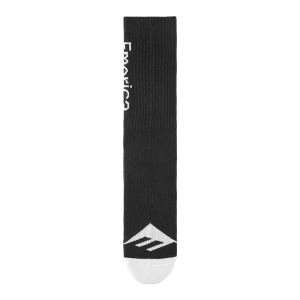 Sosete Emerica Pure Crew Black/White - Img 2