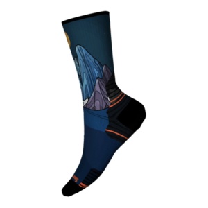 Sosete Smartwool Hike Targeted Cushion Mountain Myth Prin Hike Deep Navy