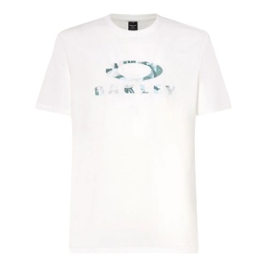 Tricou Oakley Bark Sun White/Blue - Img 5