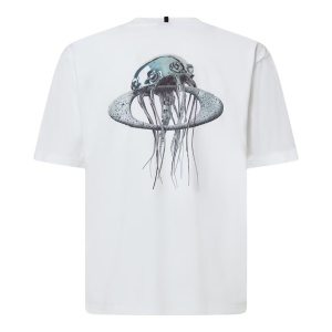 Tricou Oakley Futurescape Iced Jelly White - Img 2