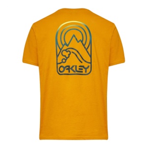 Tricou Oakley Mountain Sun B1B Amber Yellow - Img 2