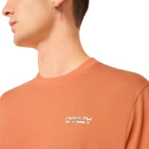 Tricou Oakley MTL Drip Soft Orange - Img 4