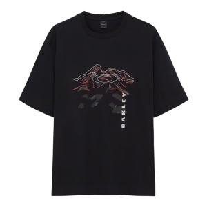 Tricou Oakley MTN Ridge Pitch Black