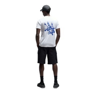 Tricou Oakley Waterscape Hibiscus White - Img 5