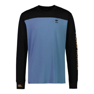 Bluza Corp Mons Royale Yotei LS Black/Blue Slate 22/23 - Img 1