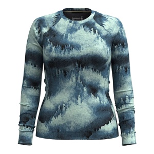 Bluza Corp Smartwool W Classic Thermal Merino Crew Boxed Twilight Foggy Pines 24/25 - Img 3
