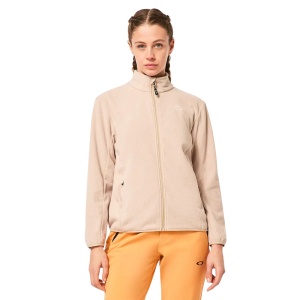 Bluza Oakley W Alpine Full Zip Beige 23/24 - Img 1