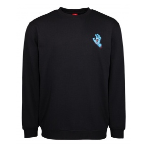 Bluza Santa Cruz Screaming Hand Chest Crew Black - Img 3