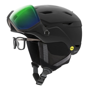 Casca Smith Survey Matte Black/Chromapop Everyday Green Mirror - Img 3