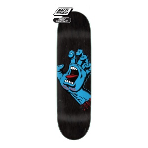 Deck Skateboard Santa Cruz Screaming Hand Black 8.6