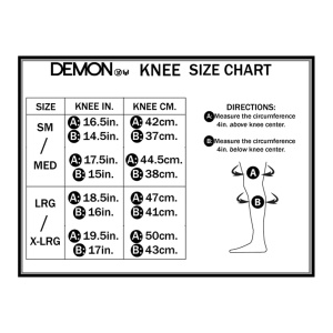 Genunchiere si Tibiere Demon Tactic Shorty Knee Guard - Img 3