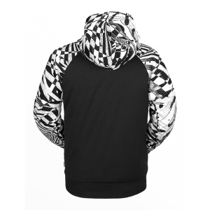 Hanorac Volcom Hydro Riding Black/White 23/24 - Img 2