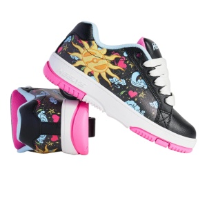 Heelys Kolect Prints Black/Blue/Neon Pink - Img 2