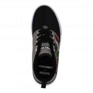 Heelys x Minecraft Pro 20 Prints Black/Grey - Img 6