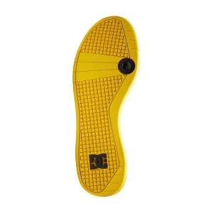 Incaltaminte DC Pensford Hi Top Leather Black/Yellow - Img 3