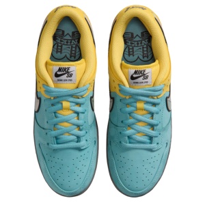 Incaltaminte Nike SB Dunk Low Pro Muni Lightning/Denim Turquoise/Iron Grey/Wolf Grey - Img 4