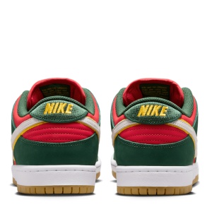 Incaltaminte Nike SB Dunk Low Pro Prm Fir/White/University Gold/Fire Red - Img 5