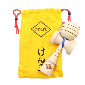 Kendama USA Craft Jet Shape Maple Triple Burnt Line Ash - Img 4
