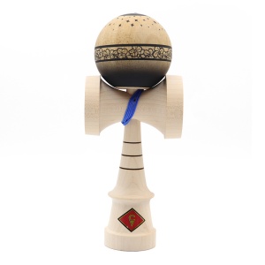 Kendama USA Craft Jet Shape Triple Burn Line Maple