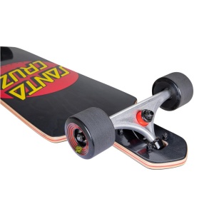Longboard Santa Cruz Classic Dot Drop Thru Black - Img 4