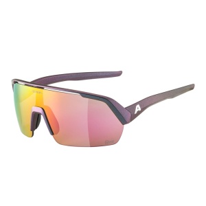 Ochelari de soare Alpina Turbo HR Q-Lite Black/Purple Mettalic Matt - Img 1