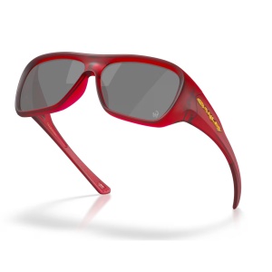 Ochelari de soare Oakley Chaminade Patrick Mahomes Matte Transparent Red Prizm Black - Img 4
