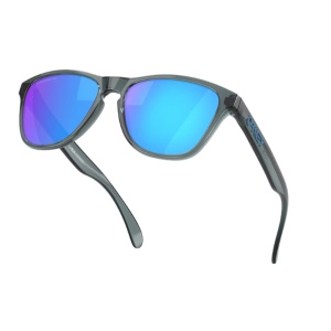 Ochelari de soare Oakley Frogskins S Crystal Black Prizm Sapphire Polarized - Img 4
