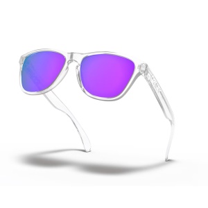 Ochelari de soare Oakley Frogskins XS Polished Clear Prizm Violet - Img 5