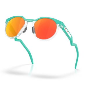Ochelari de soare Oakley HSTN Neon Pop Collection Celeste Prizm Ruby Polarized - Img 4