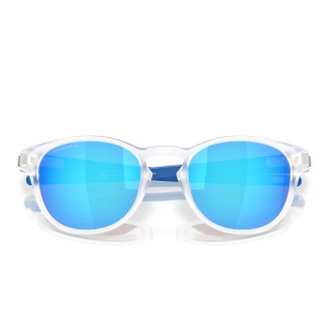 Ochelari de soare Oakley Latch Neon Pop Collection Matte Clear Prizm Sapphire - Img 5