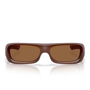 Ochelari de soare Oakley Permian Damian Lillard Matte Transparent Mahogany Prizm Brown Gradient - Img 2