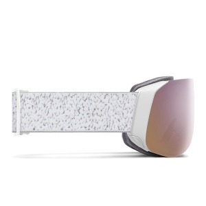 Ochelari Smith 4D Mag S White Chunky Knit ChromaPop Everyday Rose Gold Mirror 24/25 - Img 5