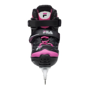 Patine copii Fila X-One Ice G Black/Pink 22/23 - Img 5