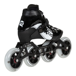 Role copii Powerslide Speedskates Kids 3X Black/White Evo Black - Img 3