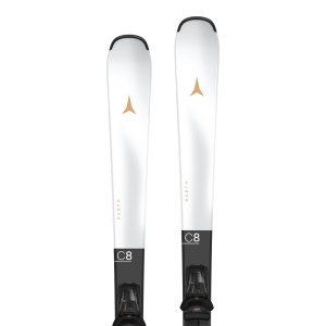 Schiuri Atomic Cloud C8 + legaturi M 10 GW White/Black 25/26 - Img 4