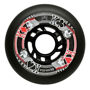 Set 4 Roti FR Street Kings Black 84mm/85a