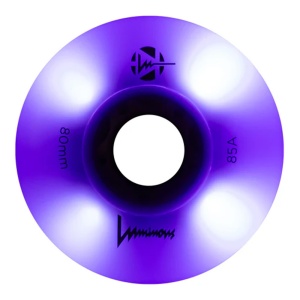 Set 4 Roti Luminous 80mm/85a Purple - Img 2