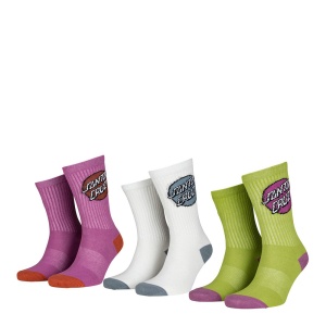 Set sosete Santa Cruz W Pop Dot Assorted 3 per - Img 1