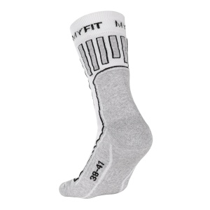 Sosete Myfit Skating Fitness White/Grey - Img 2