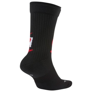 Sosete Nike Jordan Jumpman Legacy Crew Black/Red/White - Img 2