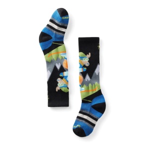 Sosete Smartwool Kids Wintersport Full Cushion Mountain Black
