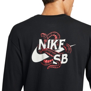 Tricou Nike SB Tee Snaked black - Img 4