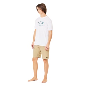 Tricou Oakley Bark Sun White/Blue - Img 2